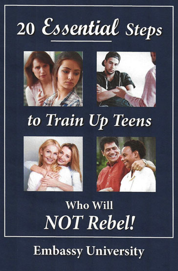 20 Essential Steps to Train Up Teens Who Will Not Rebel